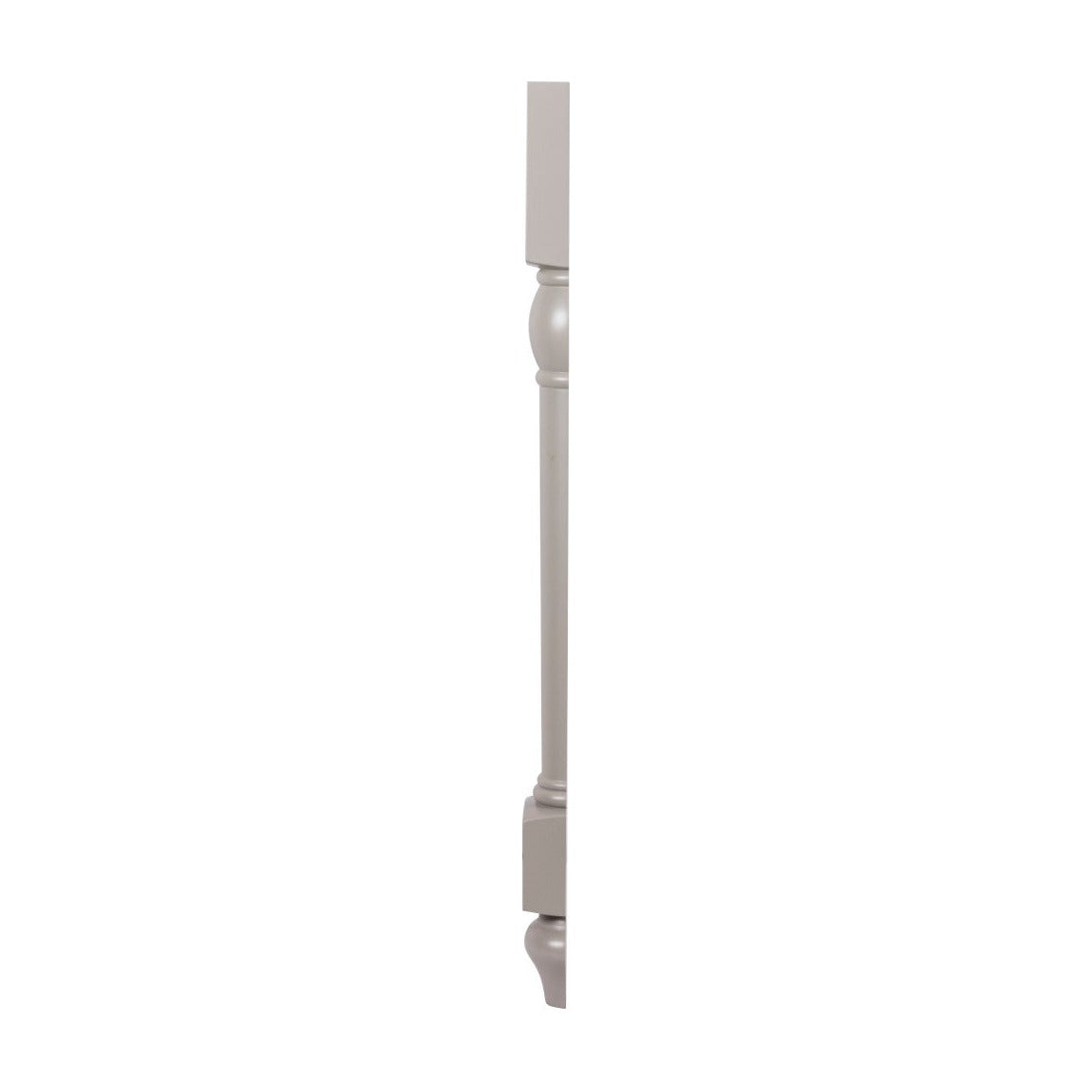 34.5"H Split Decorative Leg in Pebble Grey, view 2