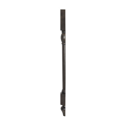 34.5"H Split Decorative Leg in Slate, view 2