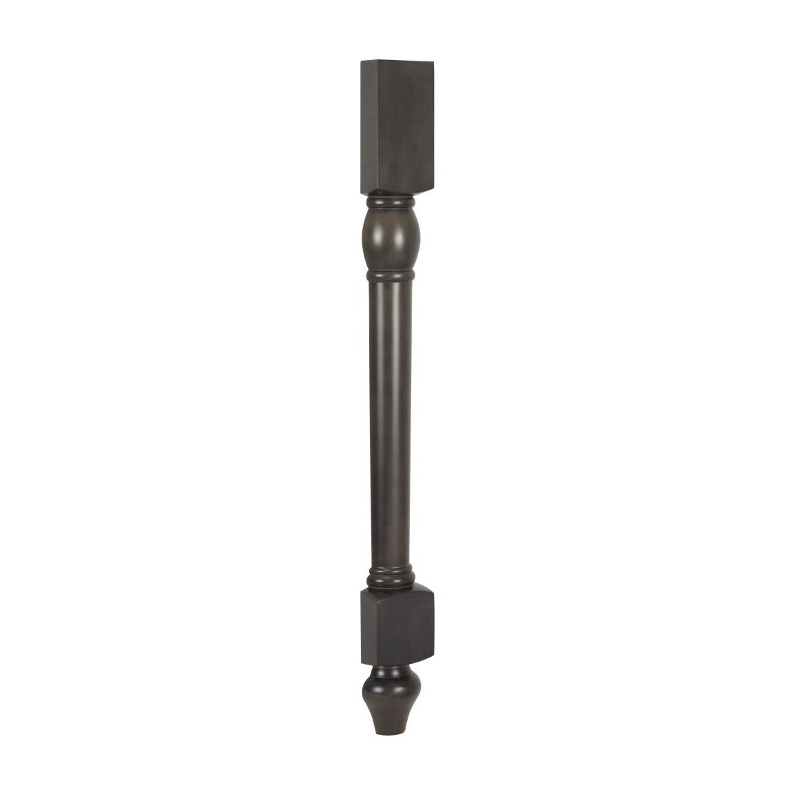 34.5"H Split Decorative Leg in Slate, view 3