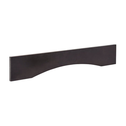 36"W Arched Valance in Espresso