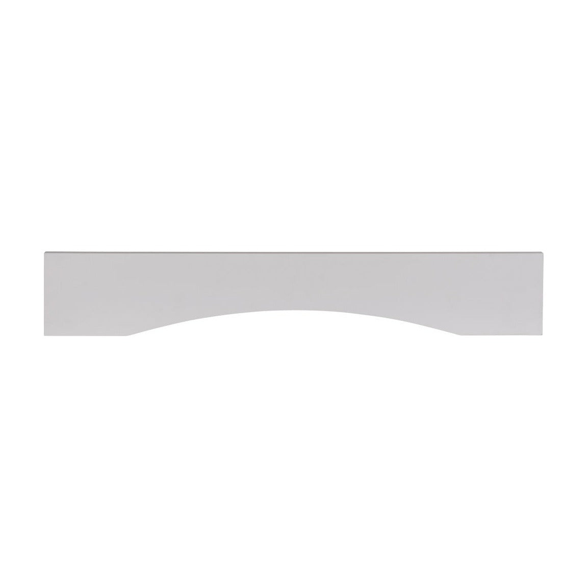 36"W Arched Valance in Polar White, view 2