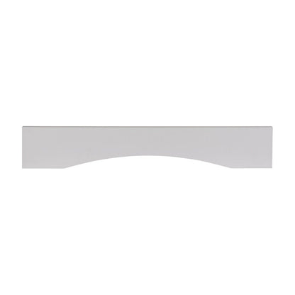 36"W Arched Valance in Polar White, view 2
