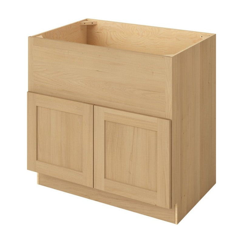 36"W Farmhouse Sink Base Cabinet with Double Doors in Catalina Sandstone