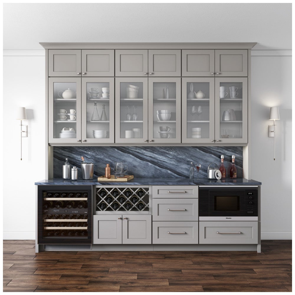36"W Sink Base Cabinet with Double Doors in Catalina Pebble Grey, view 5