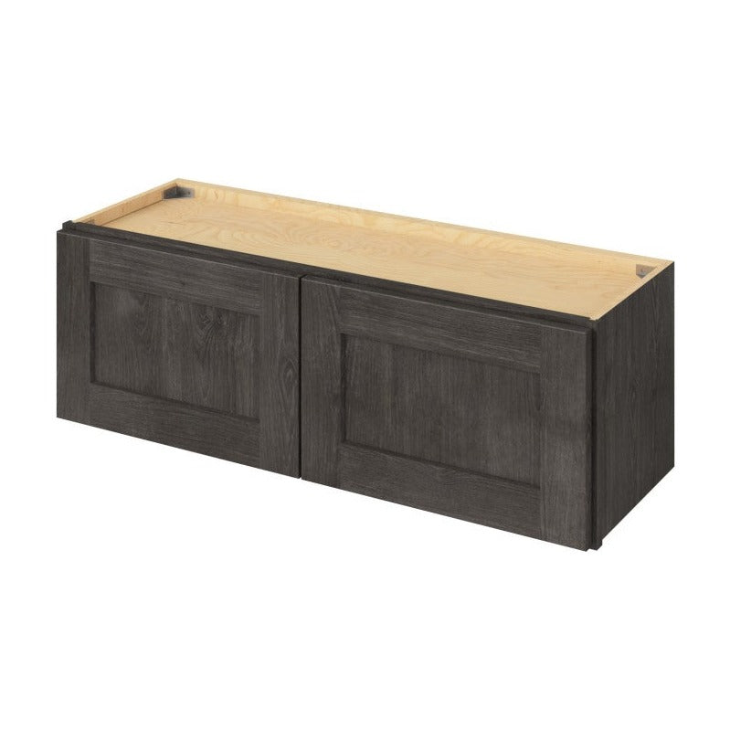 36"W x 12"H Wall Cabinet with Double Doors in Catalina Slate