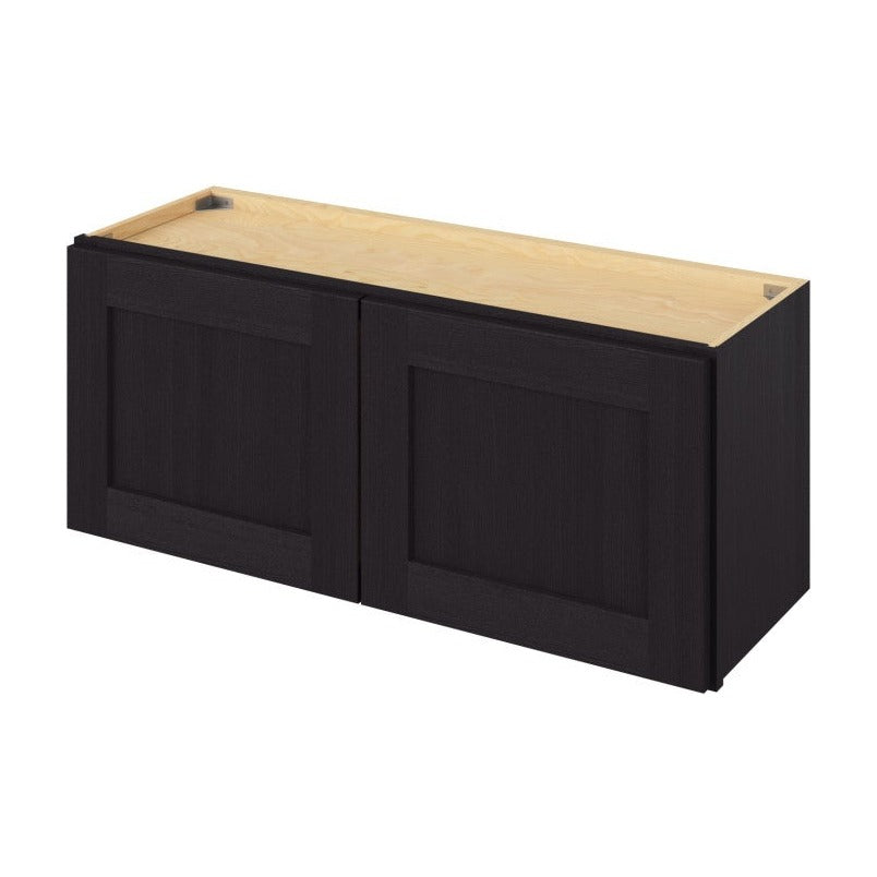 36"W x 15"H Wall Cabinet with Double Doors in Catalina Espresso