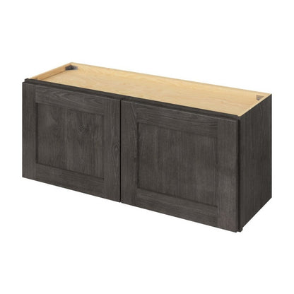 36"W x 15"H Wall Cabinet with Double Doors in Catalina Slate