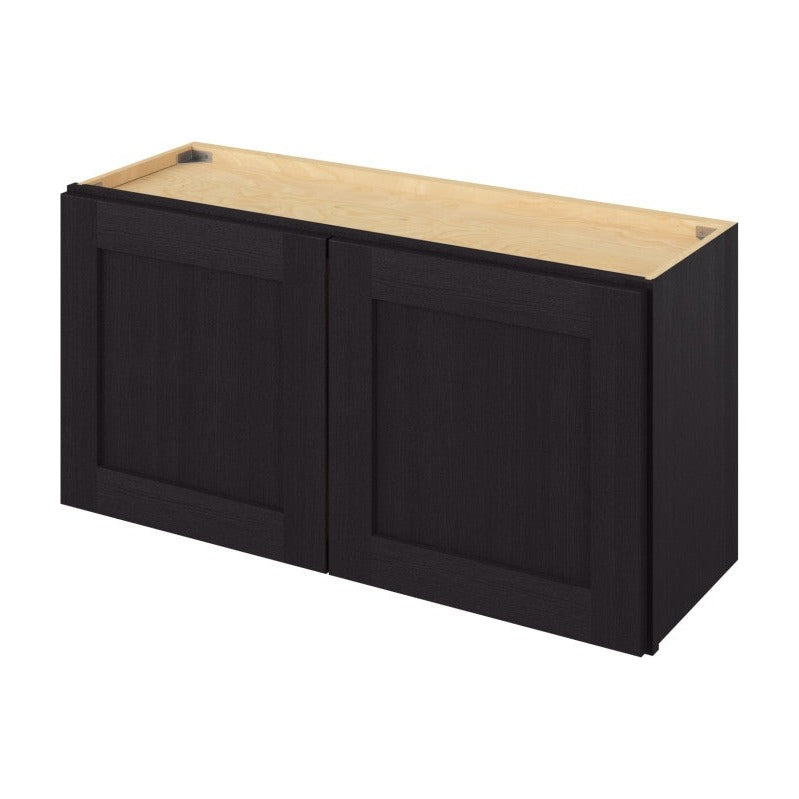 36"W x 18"H Wall Cabinet with Double Doors in Catalina Espresso
