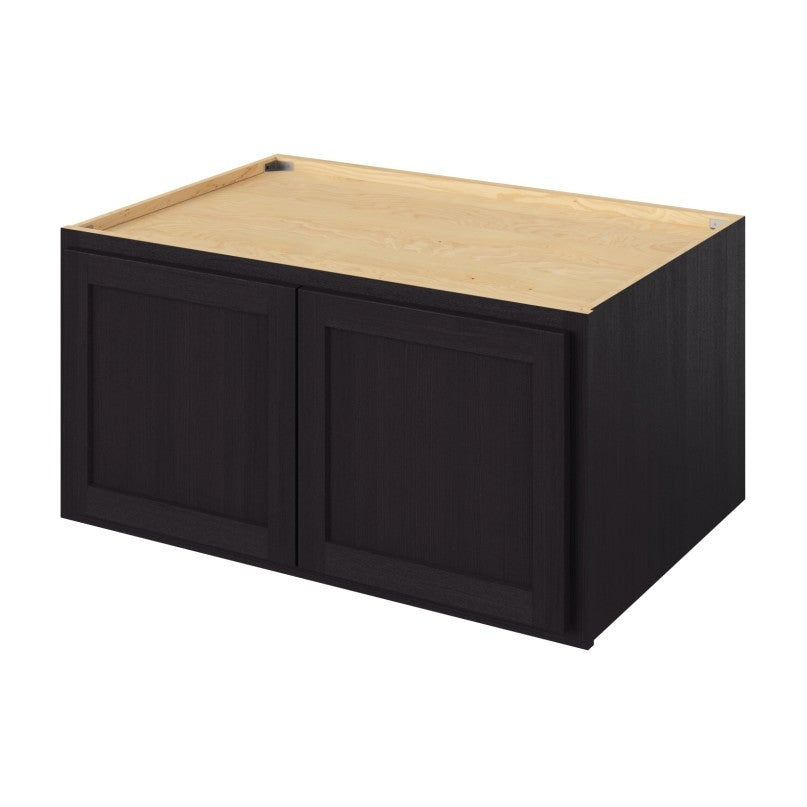 36"W x 18"H Wall Cabinet with Double Doors in Hatteras Espresso