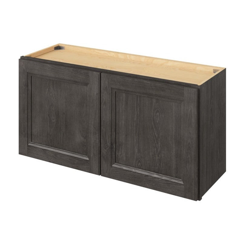 36"W x 18"H Wall Cabinet with Double Doors in Maui Slate