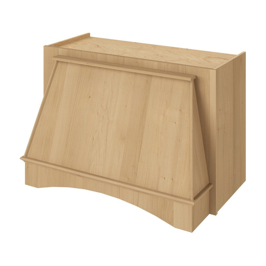 36"W x 24"H Arched Range Hood Cover in Sandstone