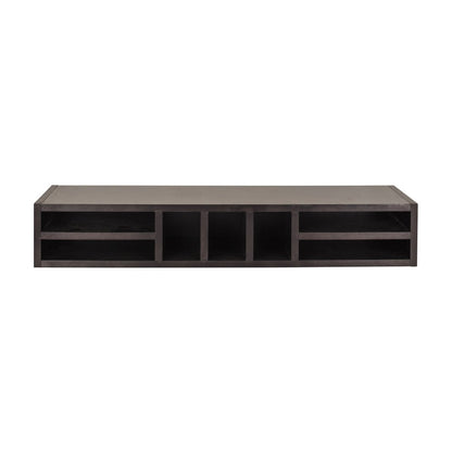 36"W x 6"H Wall Slotted Organizer in Espresso, view 2