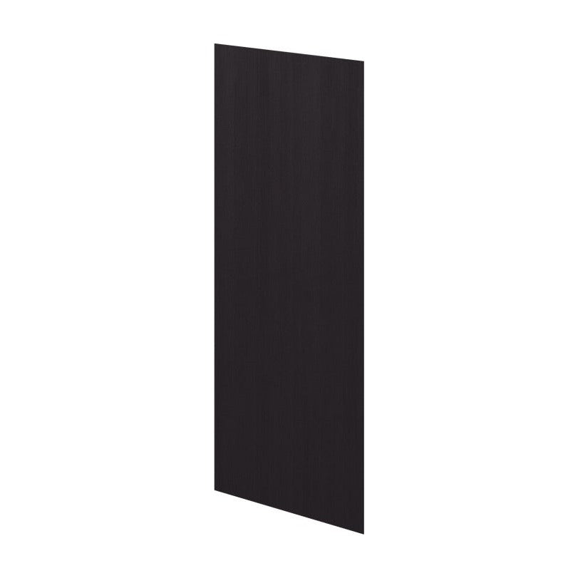 36"W x 96"H Horizontal Grain Back Panel in Espresso