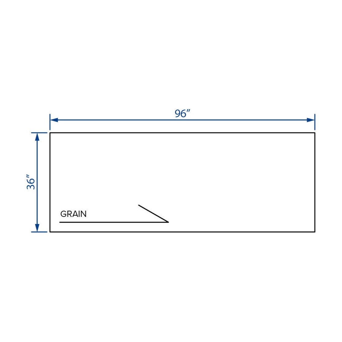 36"W x 96"H Horizontal Grain Back Panel in Espresso, view 2