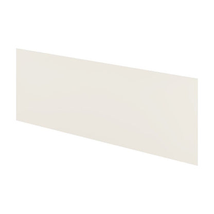 36"W x 96"H Horizontal Grain Back Panel in Shell White