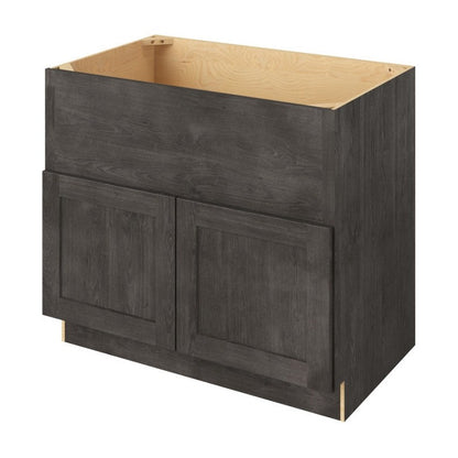 39"W Farmhouse Sink Base Cabinet with Double Doors in Catalina Slate