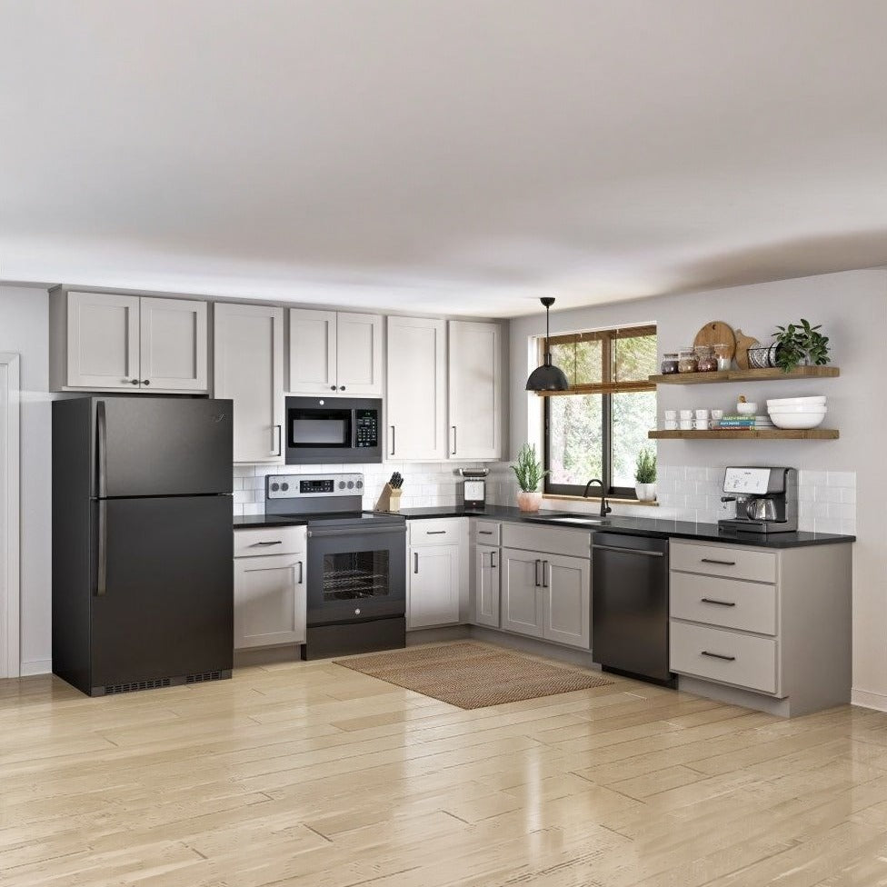 39"W Sink Base Cabinet with Double Doors in Hatteras Pebble Grey, view 3