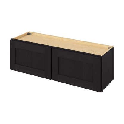 39"W x 12"H Wall Cabinet with Double Doors in Catalina Espresso