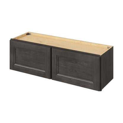39"W x 12"H Wall Cabinet with Double Doors in Maui Slate