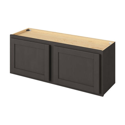 39"W x 15"H Wall Cabinet with Double Doors in Hatteras Slate