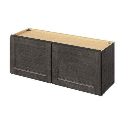 39"W x 15"H Wall Cabinet with Double Doors in Maui Slate
