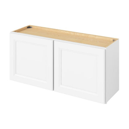 39"W x 18"H Wall Cabinet with Double Doors in Maui Polar White