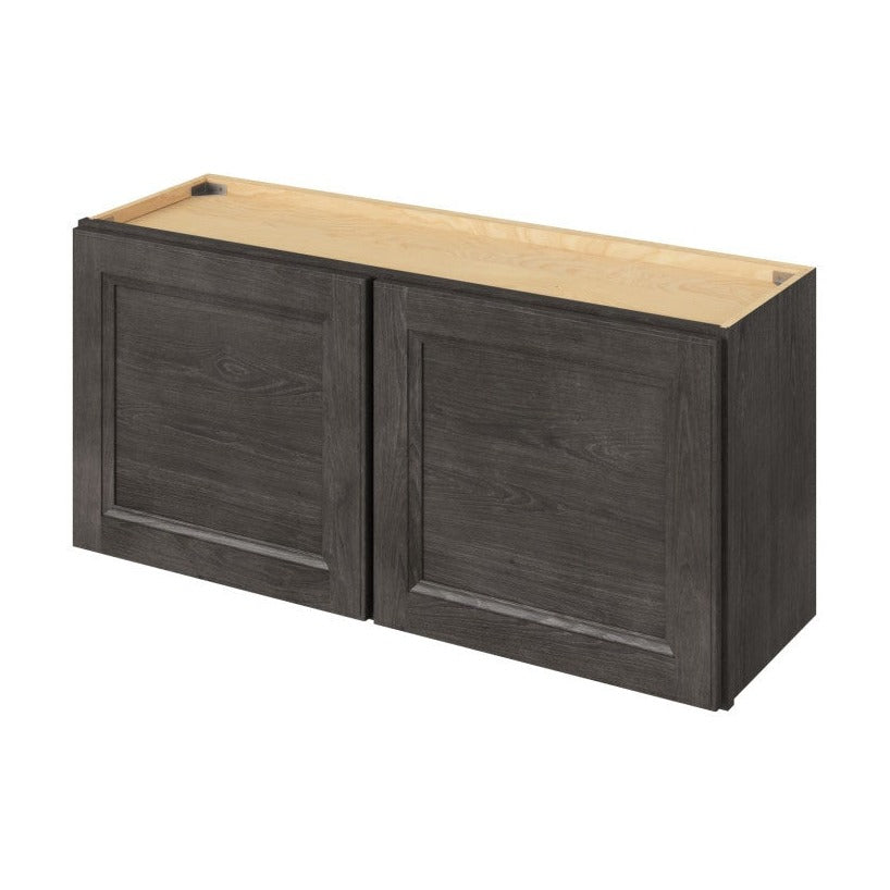 39"W x 18"H Wall Cabinet with Double Doors in Maui Slate