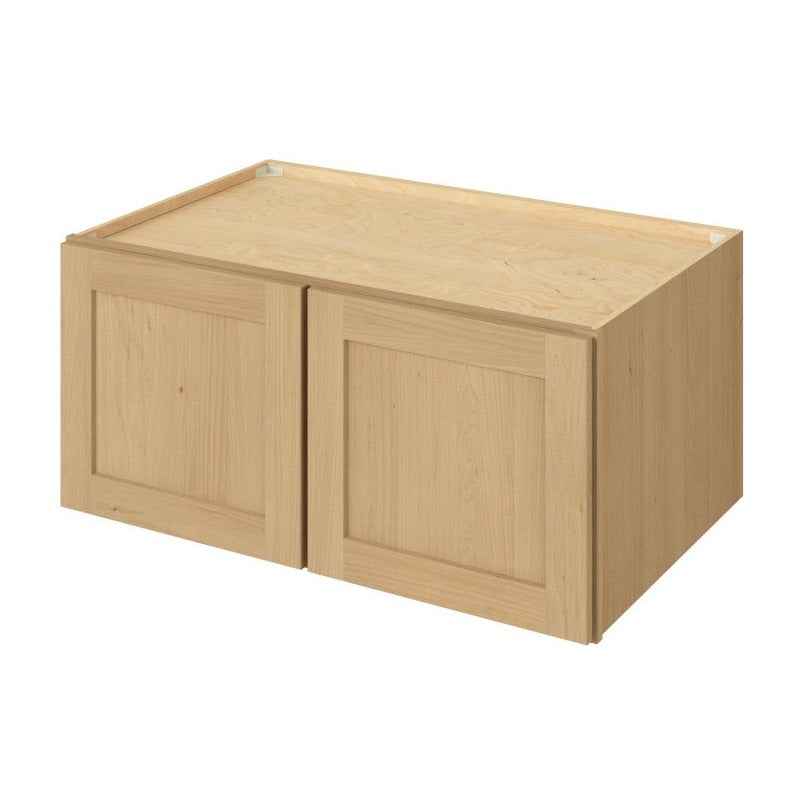 39"W x 18"H x 24"D Deep Wall Fridge Cabinet with Double Doors in Catalina Sandstone