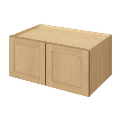 39"W x 18"H x 24"D Deep Wall Fridge Cabinet with Double Doors in Catalina Sandstone