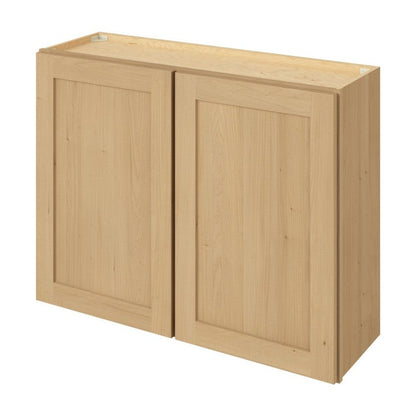 39"W x 30"H Wall Cabinet with Double Doors and Two Shelves in Catalina Sandstone