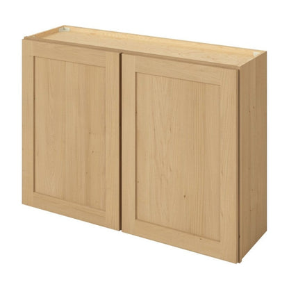 42"W x 30"H Wall Cabinet with Double Doors and Two Shelves in Catalina Sandstone