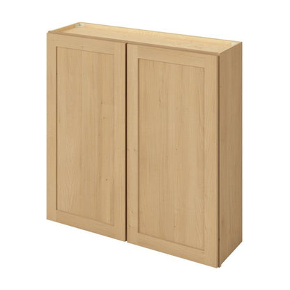 42"W x 42"H Wall Cabinet with Double Doors and Three Shelves in Catalina Sandstone