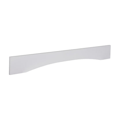 48"W Arched Valance in Polar White