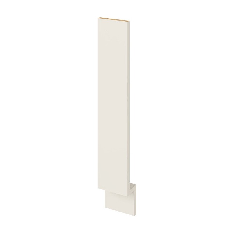 6"W x 34.5"H Base Filler in Shell White