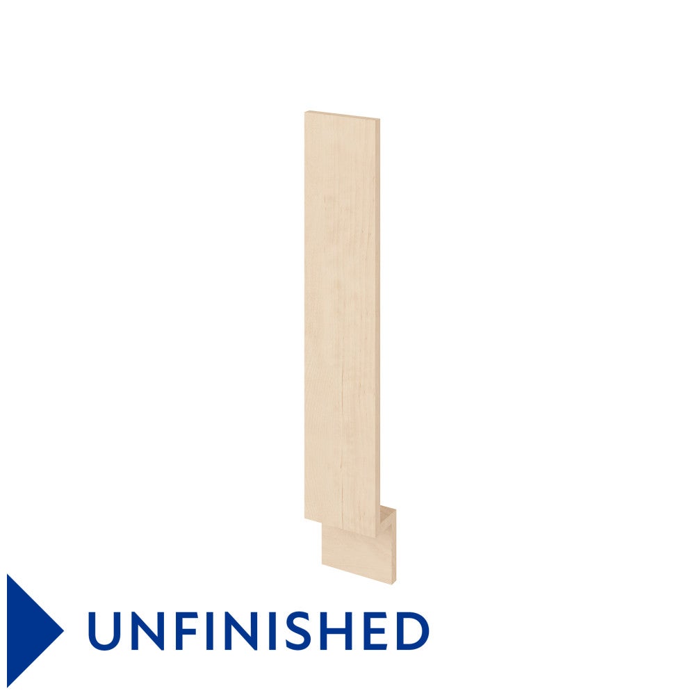 6"W x 34.5"H Base Filler in Unfinished