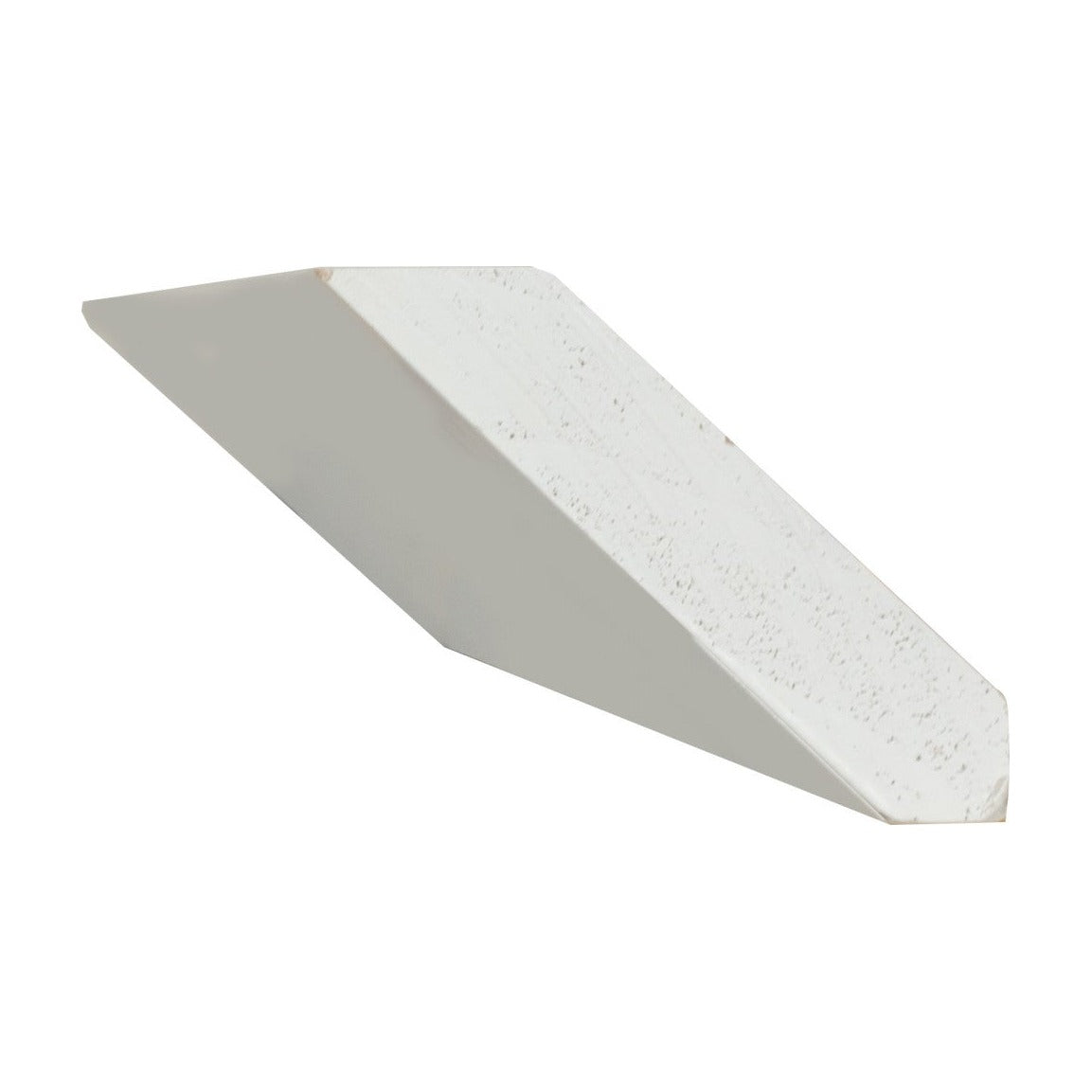 8'L Angled Crown Molding in Polar White, view 2