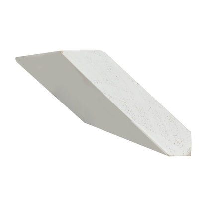8'L Angled Crown Molding in Polar White, view 2
