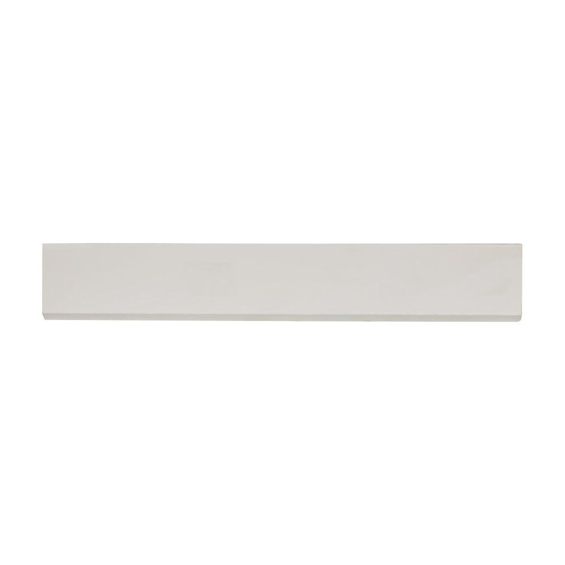 8'L Angled Crown Molding in Polar White, view 3