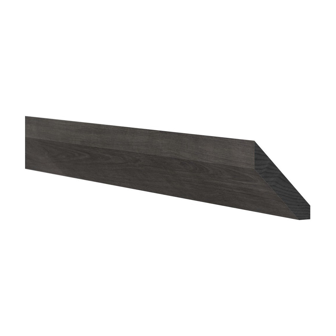 8'L Angled Crown Molding in Slate