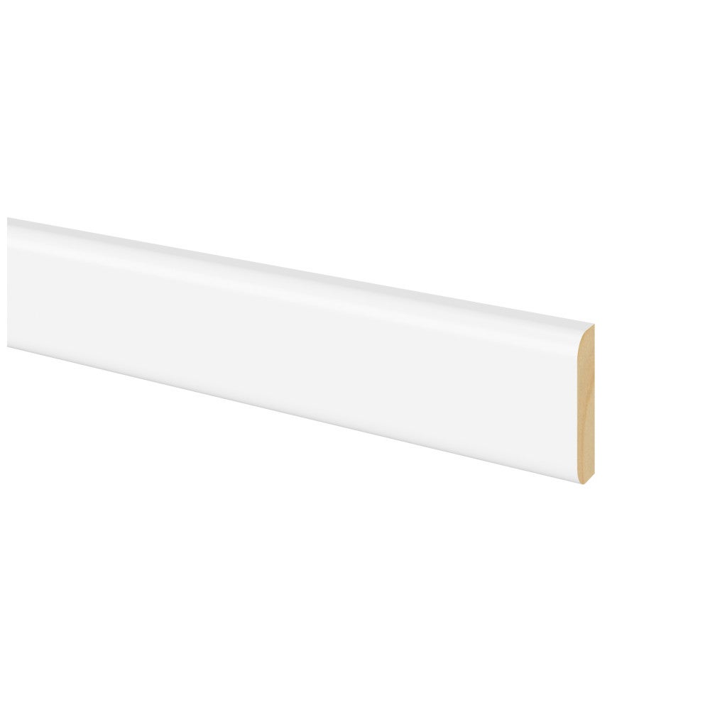 8'L Batten Molding in Polar White, view 2