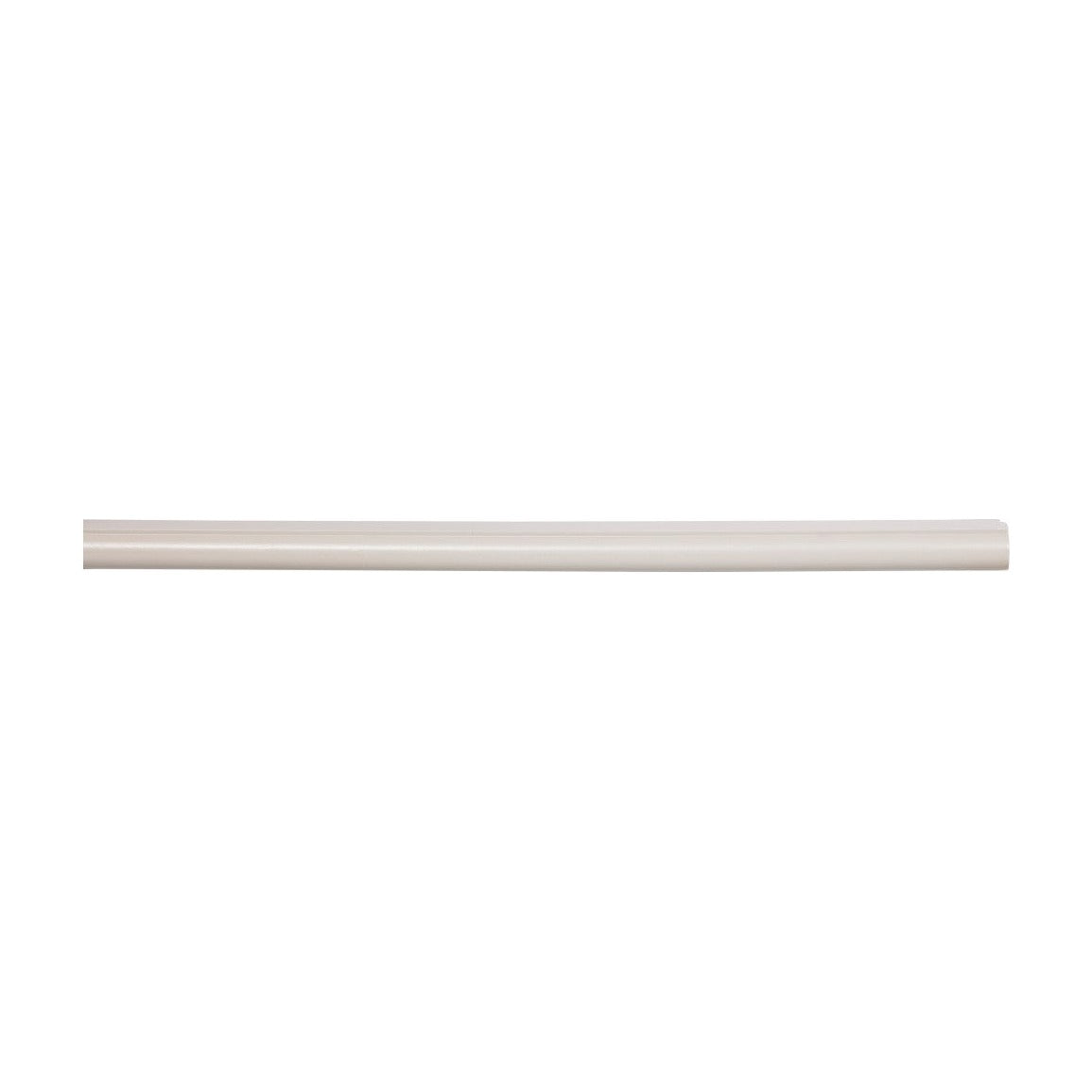 8'L Bull Nose Light Rail Molding in Pebble Grey, view 3