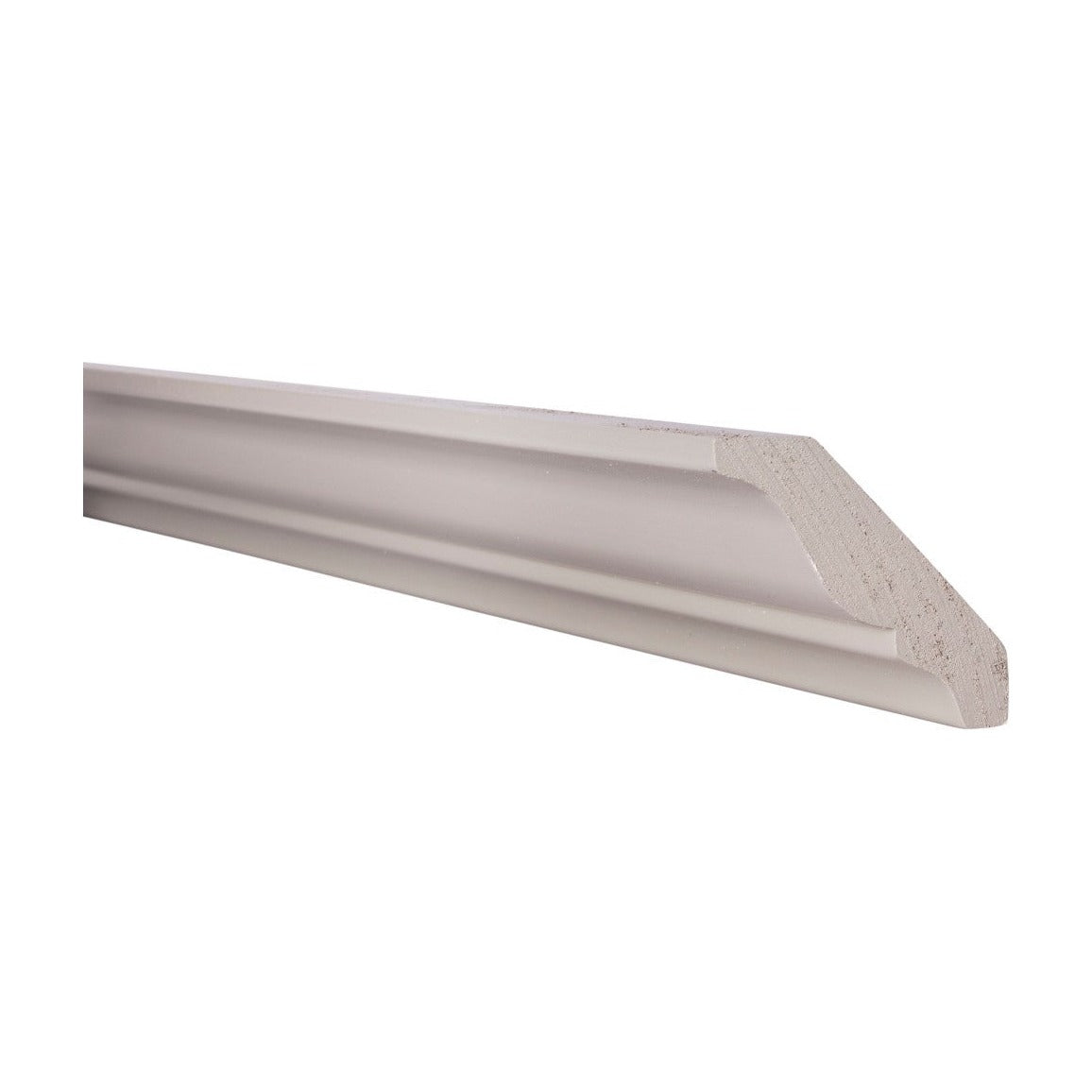 8'L Classic Crown Molding in Pebble Grey