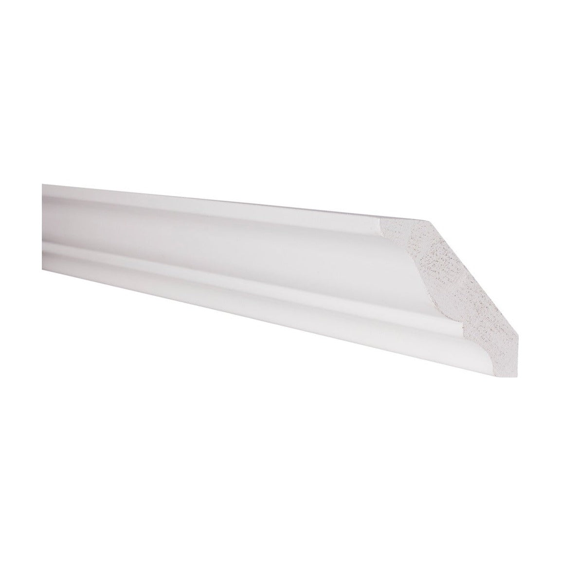 8'L Classic Crown Molding in Polar White