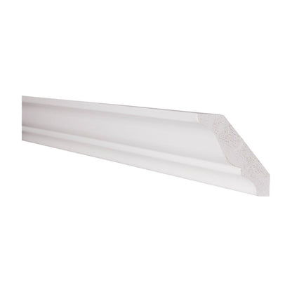 8'L Classic Crown Molding in Polar White