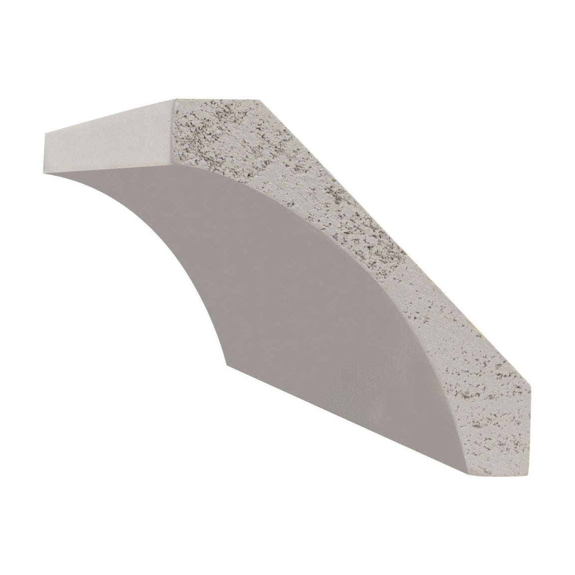8'L Cove Crown Molding in Pebble Grey, view 2