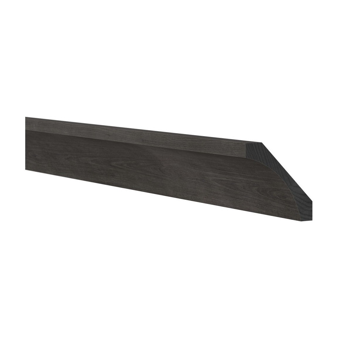 8'L Cove Crown Molding in Slate, view 2