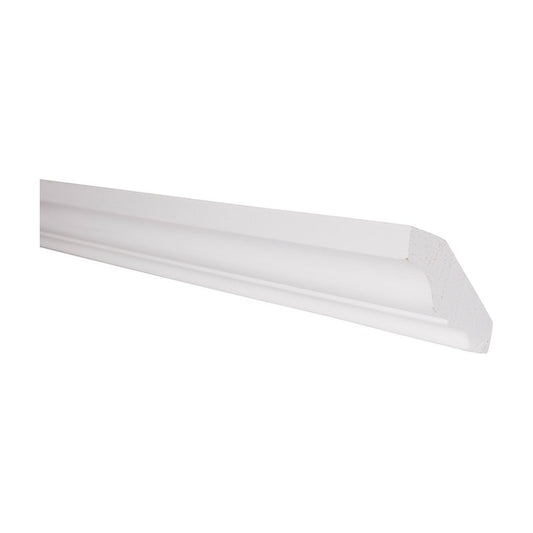 8'L Crown Molding in Polar White