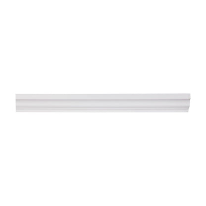 8'L Crown Molding in Polar White, view 3