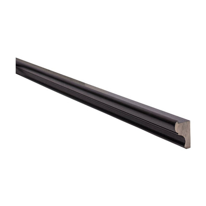 8'L Decorative Light Rail Molding in Espresso