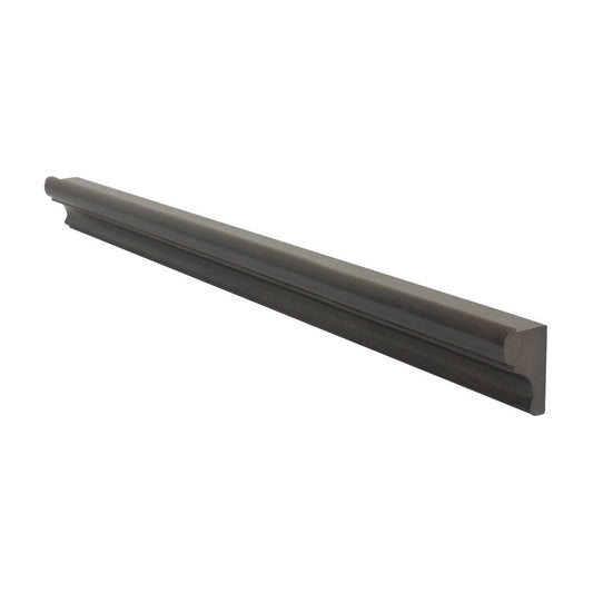 8'L Decorative Light Rail Molding in Slate